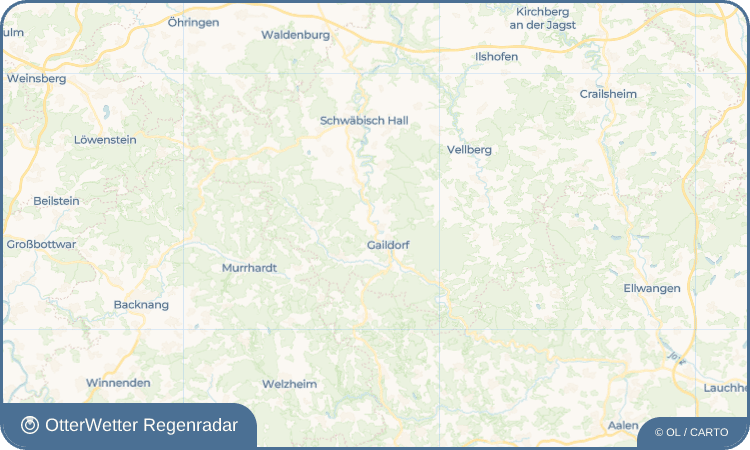 OtterWetter Regenradar-Widget Großaltdorf