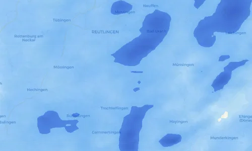 Regenradar Vorschaubild - Aktuelle Niederschläge in Großengstingen und Umgebung