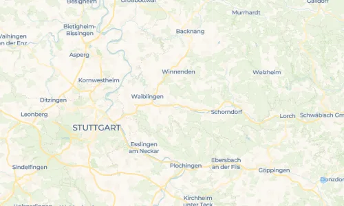 Regenradar Großheppach: aktuelle Niederschläge in Großheppach und Umgebung, Stand 28. Oktober 2026 um 22:30 Uhr