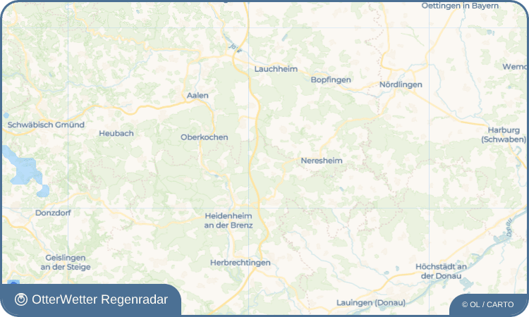 Widget-Vorschau für Großkuchen Wetter-Widget-Vorschau mit Vorhersagedaten für Großkuchen