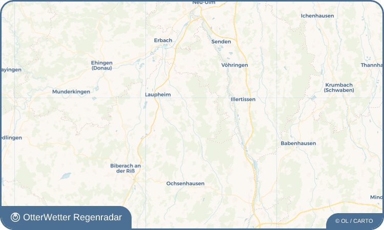 OtterWetter Regenradar-Widget Großschafhausen