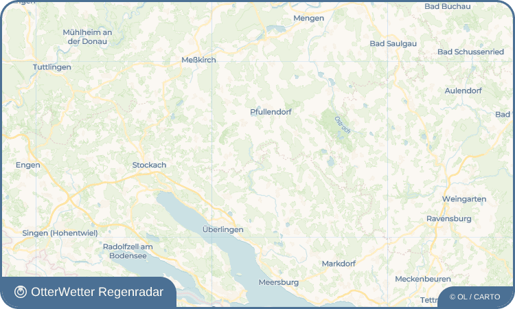 OtterWetter Regenradar-Widget Großschönach