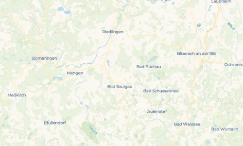 Regenradar Vorschaubild - Aktuelle Niederschläge in Großtissen und Umgebung