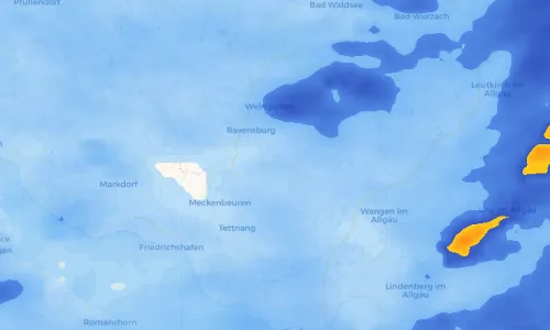 Regenradar Vorschaubild - Aktuelle Niederschläge in Grünkraut und Umgebung