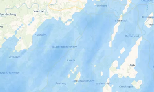 Regenradar-Vorschau: aktuelle Niederschläge in Grünsfeldhausen und Umgebung