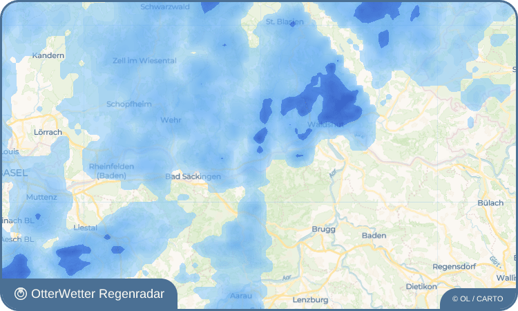 OtterWetter Regenradar-Widget Grunholz