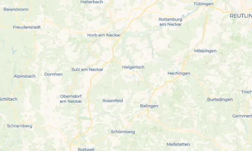 Regenradar Gruol: aktuelle Niederschläge in Gruol und Umgebung, Stand 30. Oktober 2026 um 2:25 Uhr