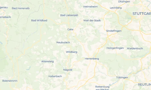 Regenradar Vorschaubild - Aktuelle Niederschläge in Gültlingen und Umgebung