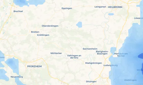 Regenradar Vorschaubild - Aktuelle Niederschläge in Gündelbach und Umgebung