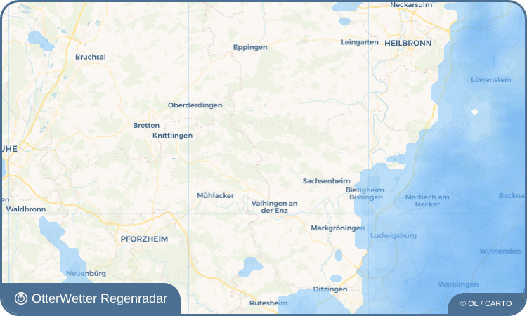 Wetter-Widget-Vorschau mit Vorhersagedaten für Gündelbach