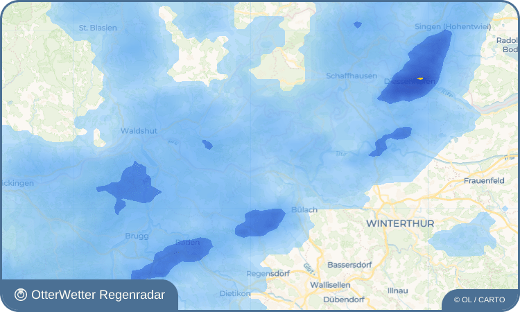 OtterWetter Regenradar-Widget Günzgen