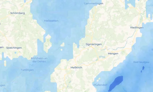 Regenradar Vorschaubild - Aktuelle Niederschläge in Gutenstein und Umgebung