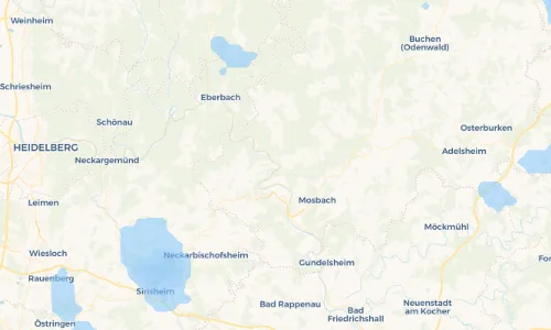 Regenradar Vorschaubild - Aktuelle Niederschläge in Guttenbach und Umgebung