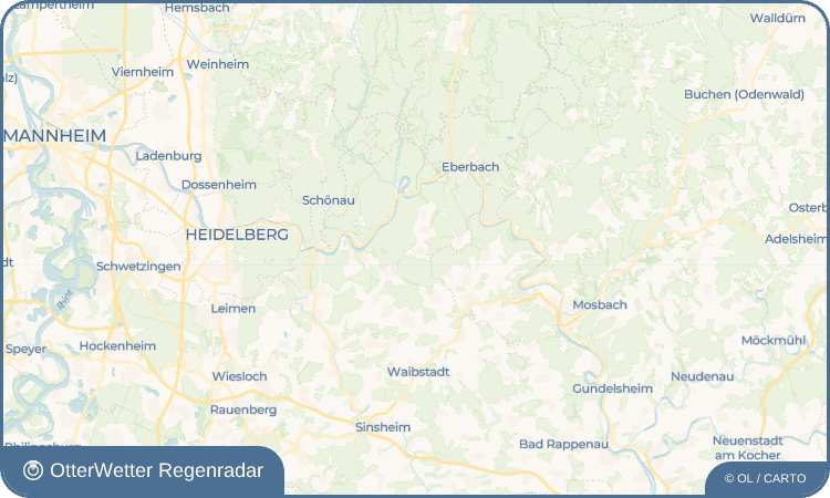 Wetter-Widget-Vorschau mit Vorhersagedaten für Haag