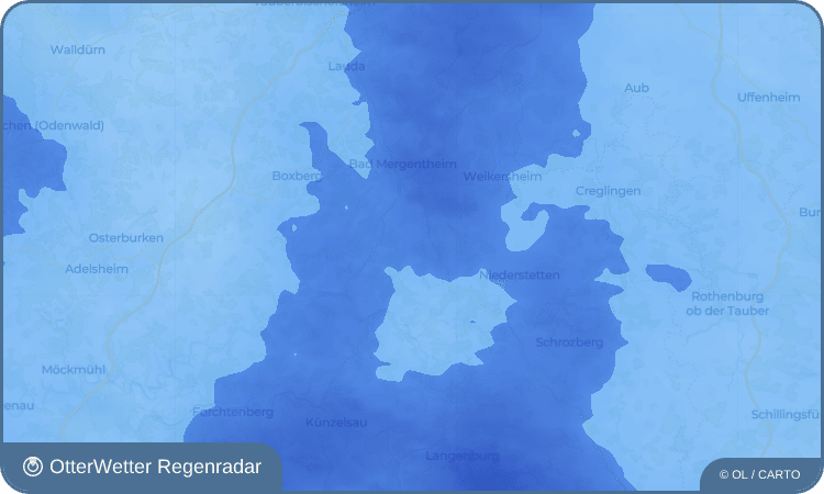 OtterWetter Regenradar-Widget Hachtel