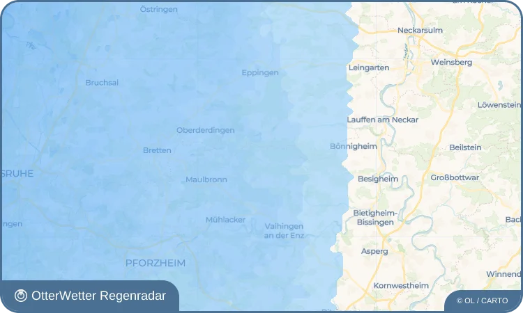 Wetter-Widget-Vorschau mit Vorhersagedaten für Häfnerhaslach
