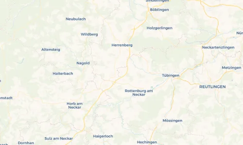 Regenradar-Vorschau: aktuelle Niederschläge in Hailfingen und Umgebung