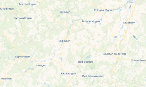 Regenradar Vorschaubild - Aktuelle Niederschläge in Hailtingen und Umgebung