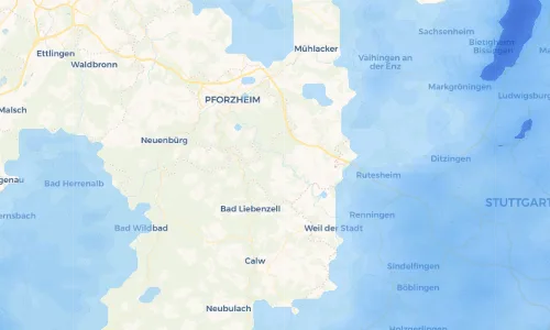 Regenradar Vorschaubild - Aktuelle Niederschläge in Hamberg und Umgebung