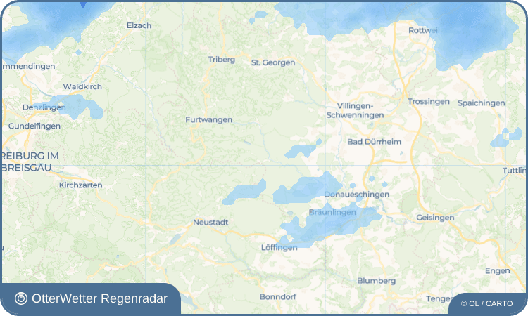 OtterWetter Regenradar-Widget Hammereisenbach