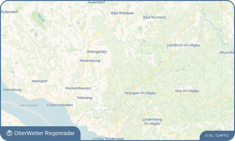 OtterWetter Regenradar-Widget Hannober