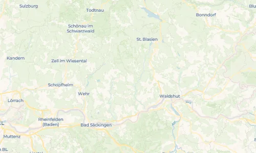 Regenradar Vorschaubild - Aktuelle Niederschläge in Hartschwand und Umgebung