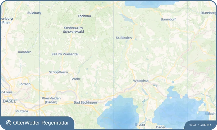 Wetter-Widget-Vorschau mit Vorhersagedaten für Hartschwand