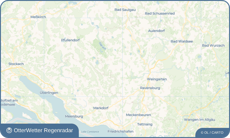 OtterWetter Regenradar-Widget Hasenweiler