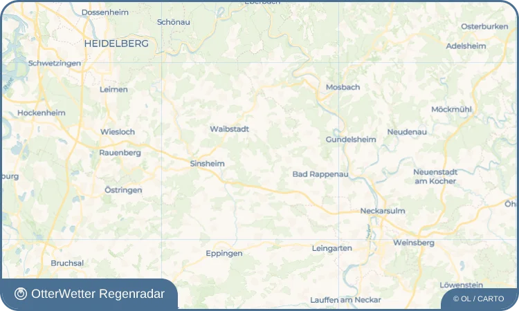 Widget-Vorschau für Hasselbach Wetter-Widget-Vorschau mit Vorhersagedaten für Hasselbach
