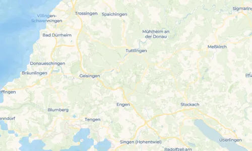 Regenradar Vorschaubild - Aktuelle Niederschläge in Hattingen und Umgebung