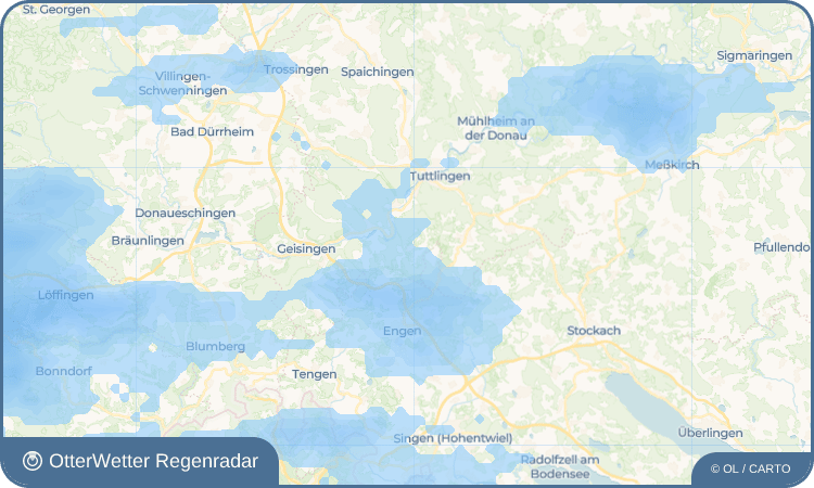 OtterWetter Regenradar-Widget Hattingen