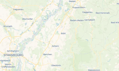 Regenradar Hatzenweier: aktuelle Niederschläge in Hatzenweier und Umgebung, Stand 28. Oktober 2026 um 1:55 Uhr
