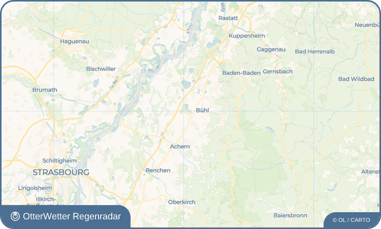 OtterWetter Regenradar-Widget Hatzenweier