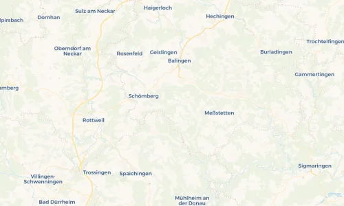 Regenradar Vorschaubild - Aktuelle Niederschläge in Hausen am Tann und Umgebung
