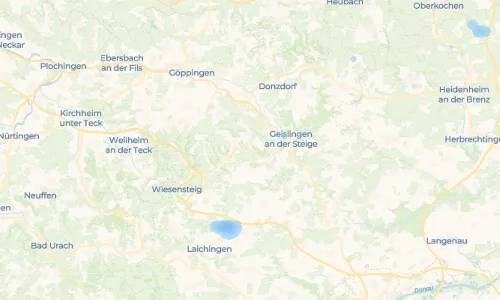 Regenradar Hausen an der Fils: aktuelle Niederschläge in Hausen an der Fils und Umgebung, Stand 20. Oktober 2026 um 11:05 Uhr