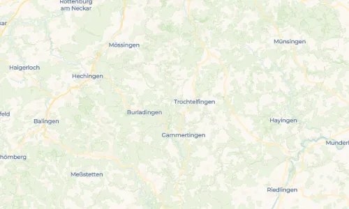 Regenradar Vorschaubild - Aktuelle Niederschläge in Hausen an der Lauchert und Umgebung