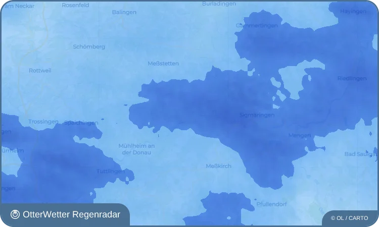Wetter-Widget-Vorschau mit Vorhersagedaten für Hausen im Tal