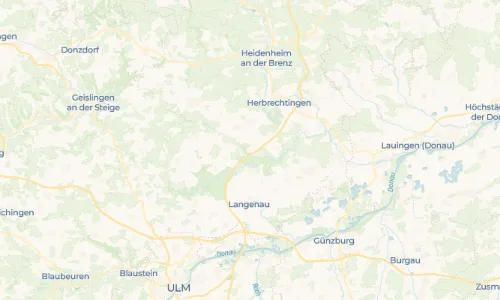 Regenradar Vorschaubild - Aktuelle Niederschläge in Hausen ob Lontal und Umgebung