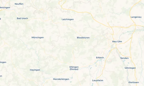 Regenradar Vorschaubild - Aktuelle Niederschläge in Hausen ob Urspring und Umgebung