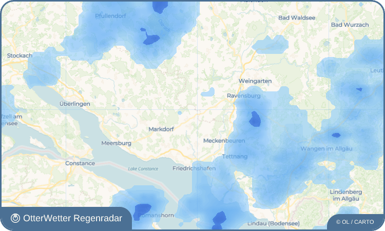 OtterWetter Regenradar-Widget Hefigkofen