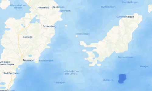 Regenradar Vorschaubild - Aktuelle Niederschläge in Heidenstadt und Umgebung