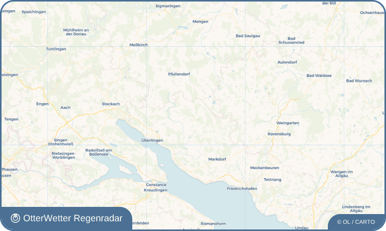 OtterWetter Regenradar-Widget Heiligenberg