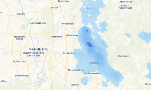 Regenradar Vorschaubild - Aktuelle Niederschläge in Heiligkreuz und Umgebung