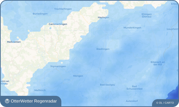 OtterWetter Regenradar-Widget Heiligkreuztal