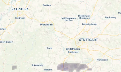Regenradar Vorschaubild - Aktuelle Niederschläge in Heimsheim und Umgebung