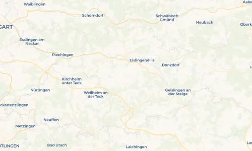 Regenradar Vorschaubild - Aktuelle Niederschläge in Heiningen und Umgebung