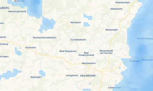 Regenradar Vorschaubild - Aktuelle Niederschläge in Heinsheim und Umgebung