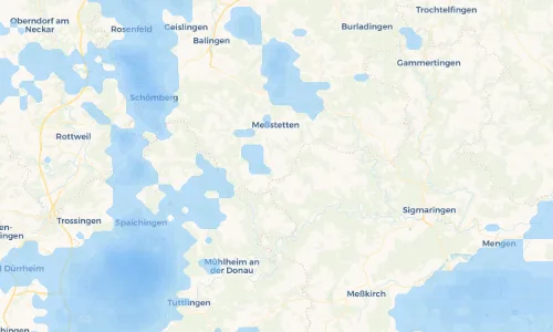 Regenradar Vorschaubild - Aktuelle Niederschläge in Heinstetten und Umgebung