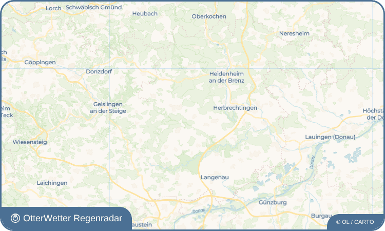 OtterWetter Regenradar-Widget Heldenfingen
