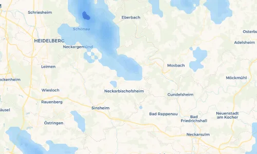 Regenradar Vorschaubild - Aktuelle Niederschläge in Helmstadt und Umgebung
